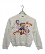 FRUIT OF THE LOOMフルーツオブザルーム）の古着「ヴィンテージキャラクタースウェット」｜ホワイト