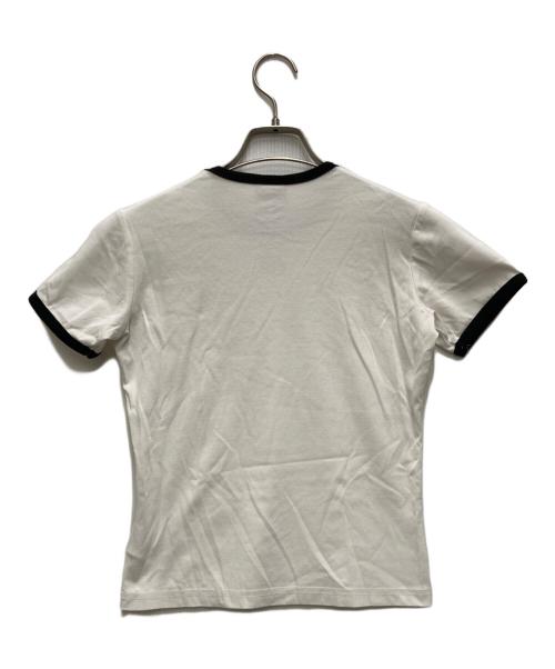 courreges Paris（クレージュ）COURREGES PARIS (クレージュ) Signature Tシャツ ホワイト サイズ:Mの古着・服飾アイテム