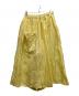 JIL SANDER (ジルサンダー) シルク混オーバーパンツ イエロー サイズ:36：12000円