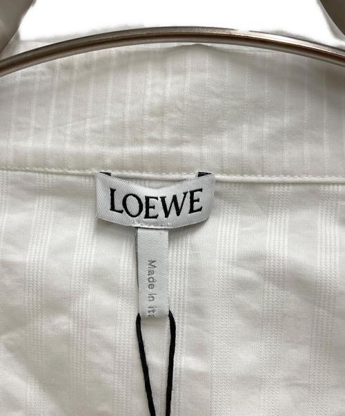 LOEWE（ロエベ）LOEWE (ロエベ) DONUT CHAIN DRESS SHIRT ホワイト サイズ:38の古着・服飾アイテム