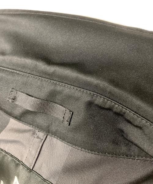 BLACK LABEL CRESTBRIDGE（ブラックレーベル クレストブリッジ）BLACK LABEL CRESTBRIDGE (ブラックレーベル クレストブリッジ) ショートトレンチコート ブラック サイズ:Mの古着・服飾アイテム