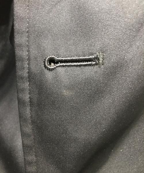 BLACK LABEL CRESTBRIDGE（ブラックレーベル クレストブリッジ）BLACK LABEL CRESTBRIDGE (ブラックレーベル クレストブリッジ) ショートトレンチコート ブラック サイズ:Mの古着・服飾アイテム