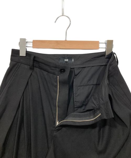 HARE（ハレ）HARE (ハレ) タックバギースラックス ブラック サイズ:Sの古着・服飾アイテム