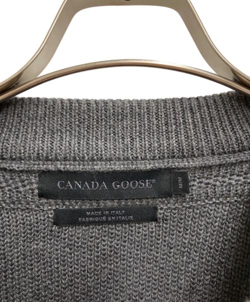 CANADA GOOSE（カナダグース）CANADA GOOSE (カナダグース) PATERSON SWEATER グレー サイズ:Ⅿの古着・服飾アイテム