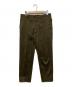 ALLERY（アレリー）の古着「ワイドチノパンパンツ / テーパードチノパンツ」｜オリーブ