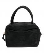 LOEWEロエベ）の古着「アナグラムレザーハンドバッグ」｜ブラック