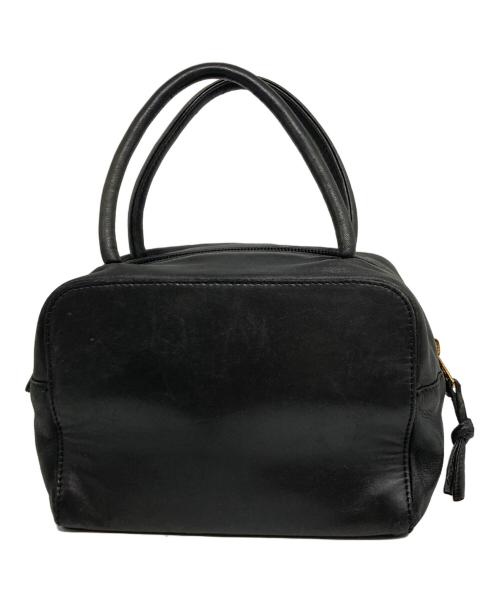 LOEWE（ロエベ）LOEWE (ロエベ) アナグラムレザーハンドバッグ ブラックの古着・服飾アイテム