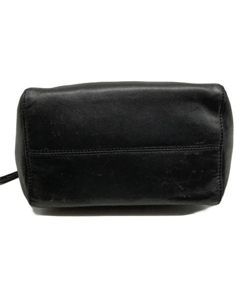 LOEWE（ロエベ）LOEWE (ロエベ) アナグラムレザーハンドバッグ ブラックの古着・服飾アイテム