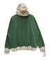 Name. (ネーム) ASYMMETRIC SWITCHING HOODIE ベージュ×グリーン サイズ:2：8000円