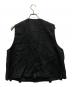 UJOH (ウジョー) Fly Front Vest ブラック サイズ:2：11000円