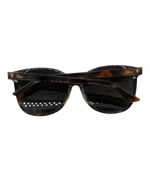 Christian Dior（クリスチャン ディオール）Christian Dior (クリスチャン ディオール) MONTAIGNE サングラス ブラウンの古着・服飾アイテム