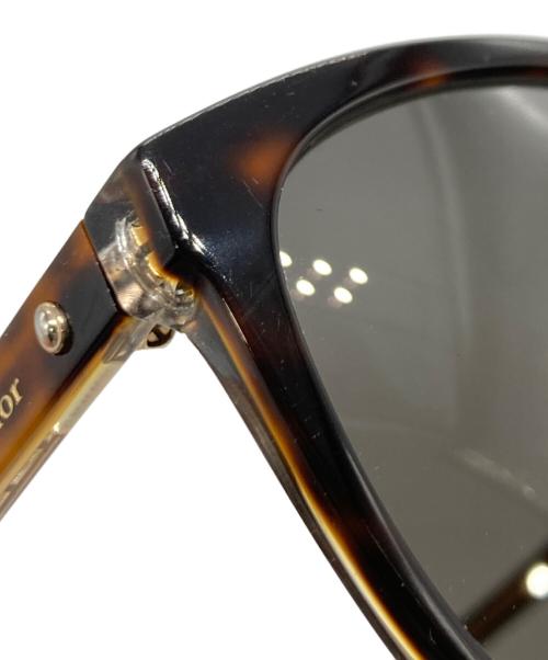 Christian Dior（クリスチャン ディオール）Christian Dior (クリスチャン ディオール) MONTAIGNE サングラス ブラウンの古着・服飾アイテム