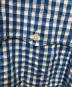 中古・古着 Porter Classic (ポータークラシック) ROLL UP TRICOLOR GINGHAM CHECK SHIRT ブルー×ホワイト サイズ:M：18000円