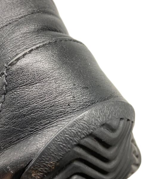 Y-3（ワイスリー）Y-3 (ワイスリー) COUNTRY レザースニーカー ブラック サイズ:US 7 1/2の古着・服飾アイテム