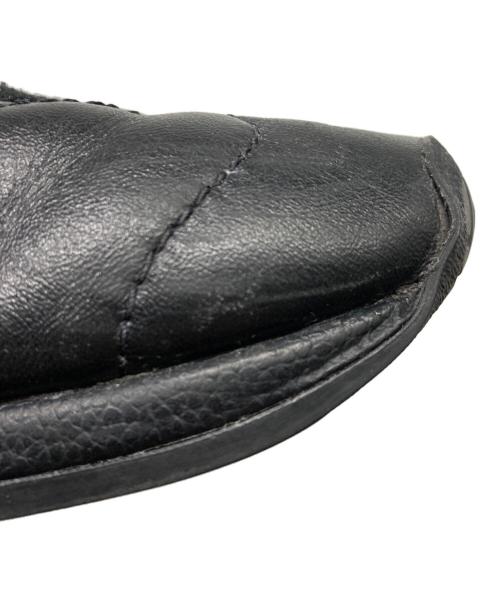 Y-3（ワイスリー）Y-3 (ワイスリー) COUNTRY レザースニーカー ブラック サイズ:US 7 1/2の古着・服飾アイテム