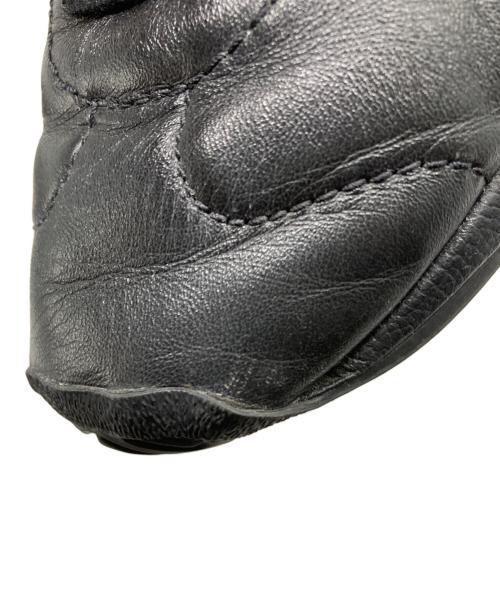 Y-3（ワイスリー）Y-3 (ワイスリー) COUNTRY レザースニーカー ブラック サイズ:US 7 1/2の古着・服飾アイテム