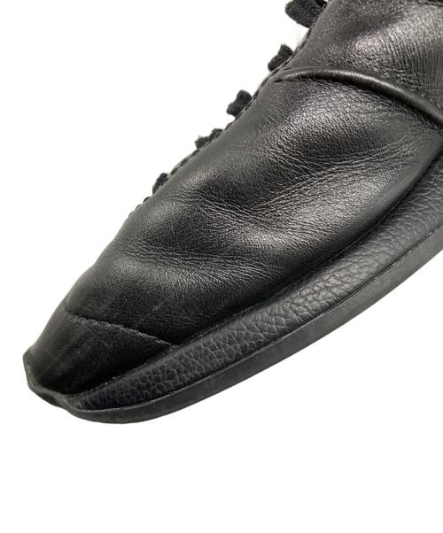 Y-3（ワイスリー）Y-3 (ワイスリー) COUNTRY レザースニーカー ブラック サイズ:US 7 1/2の古着・服飾アイテム