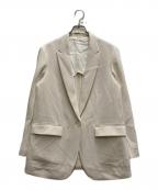 MUSE de Deuxieme Classeミューズ ドゥーズィエム クラス）の古着「EDEN シングル ジャケット」｜ホワイト