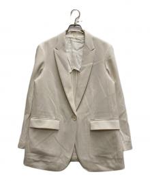 MUSE de Deuxieme Classe（ミューズ ドゥーズィエム クラス）の古着「EDEN シングル ジャケット」｜ホワイト