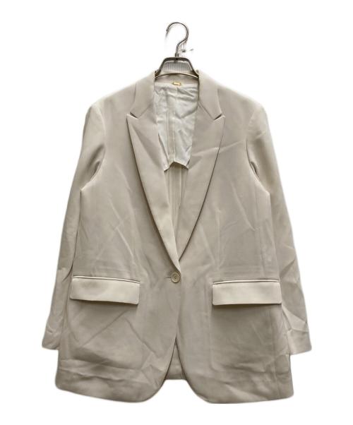 MUSE de Deuxieme Classe（ミューズ ドゥーズィエム クラス）MUSE de Deuxieme Classe (ミューズ ドゥーズィエム クラス) EDEN シングル ジャケット ホワイト サイズ:FREEの古着・服飾アイテム