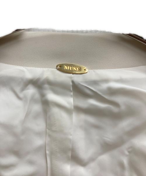 MUSE de Deuxieme Classe（ミューズ ドゥーズィエム クラス）MUSE de Deuxieme Classe (ミューズ ドゥーズィエム クラス) EDEN シングル ジャケット ホワイト サイズ:FREEの古着・服飾アイテム