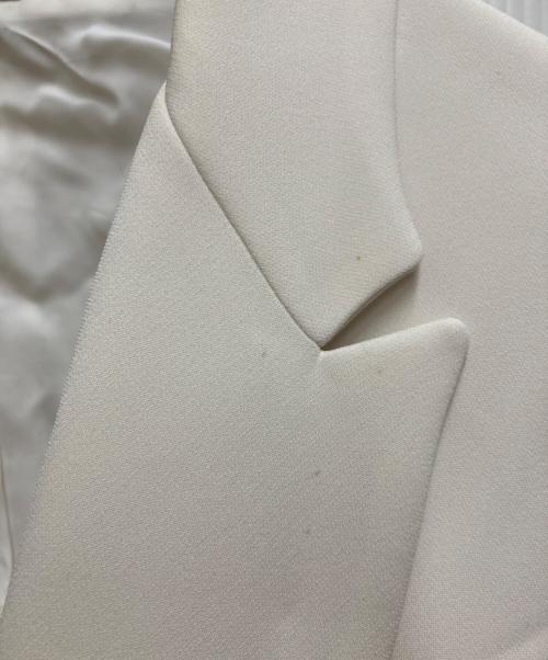 MUSE de Deuxieme Classe（ミューズ ドゥーズィエム クラス）MUSE de Deuxieme Classe (ミューズ ドゥーズィエム クラス) EDEN シングル ジャケット ホワイト サイズ:FREEの古着・服飾アイテム