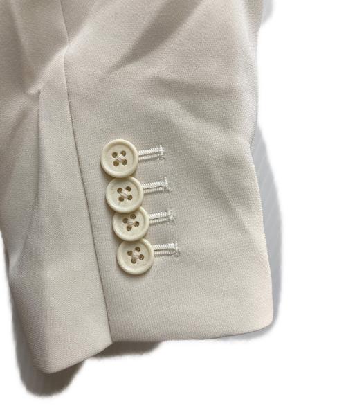 MUSE de Deuxieme Classe（ミューズ ドゥーズィエム クラス）MUSE de Deuxieme Classe (ミューズ ドゥーズィエム クラス) EDEN シングル ジャケット ホワイト サイズ:FREEの古着・服飾アイテム