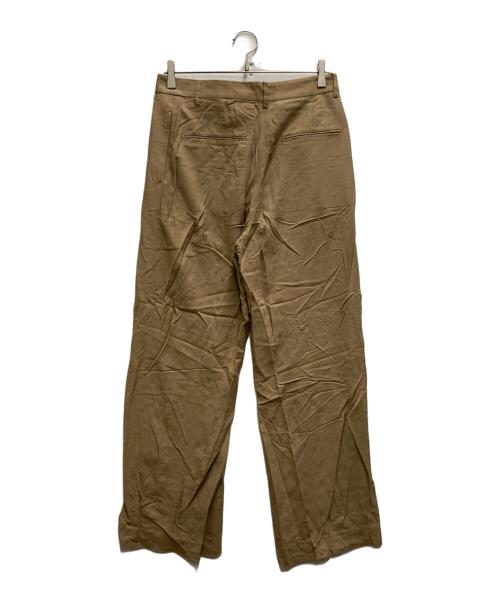 MUSE de Deuxieme Classe（ミューズ ドゥーズィエム クラス）MUSE de Deuxieme Classe (ミューズ ドゥーズィエム クラス) Glowlino ラップパンツ ベージュ サイズ:38の古着・服飾アイテム