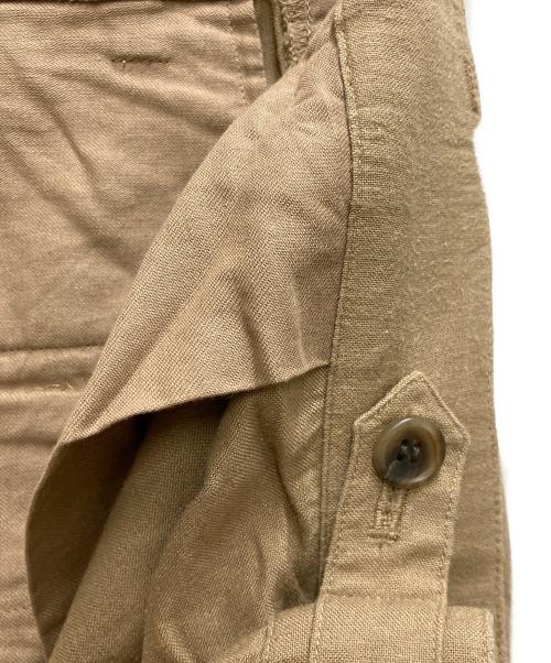 MUSE de Deuxieme Classe（ミューズ ドゥーズィエム クラス）MUSE de Deuxieme Classe (ミューズ ドゥーズィエム クラス) Glowlino ラップパンツ ベージュ サイズ:38の古着・服飾アイテム