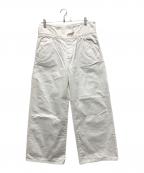 Attick by Johnbullアティックバイジョンブル）の古着「EASY WARK PANTS」｜ホワイト