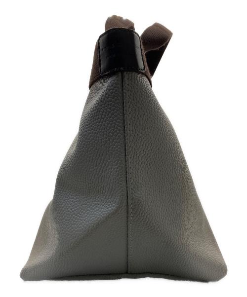 Herve Chapelier（エルベシャプリエ）Herve Chapelier (エルベシャプリエ) コーテッドキャンバススクエアトート M マスティック×モカ サイズ:なしの古着・服飾アイテム