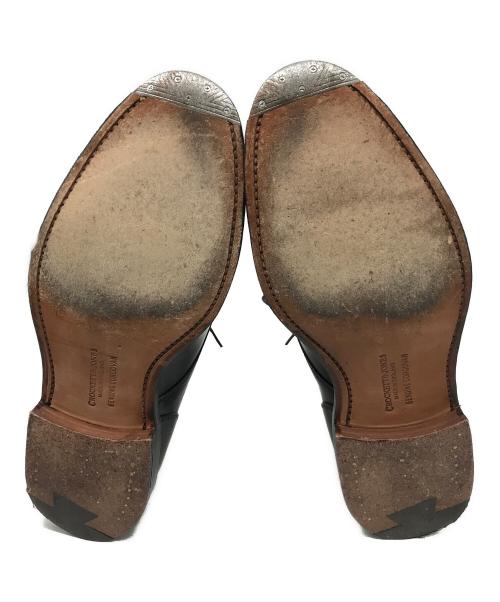 Crockett & Jones（クロケット＆ジョーンズ）Crockett & Jones (クロケット＆ジョーンズ) ONSLOW ダービーシューズ ブラック サイズ:51/2Eの古着・服飾アイテム