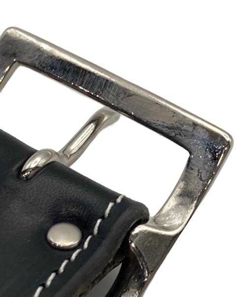 Denham（デンハム）Denham (デンハム) MIJ LEATHER BELT ブラックの古着・服飾アイテム