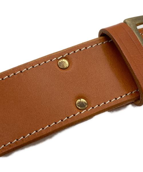 Denham（デンハム）Denham (デンハム) MIJ LEATHER BELT ブラウン サイズ:85の古着・服飾アイテム