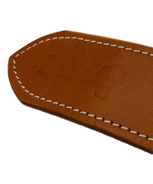 Denham（デンハム）Denham (デンハム) MIJ LEATHER BELT ブラウン サイズ:85の古着・服飾アイテム
