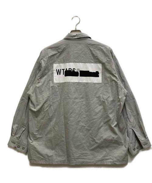 WTAPS（ダブルタップス）WTAPS (ダブルタップス) JMOD 01 / LS / COTTON. RIPSTOP グレー サイズ:2の古着・服飾アイテム