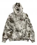 SUPREMEシュプリーム）の古着「Small Box Hooded Sweatshirt Snow Camo」｜ホワイト