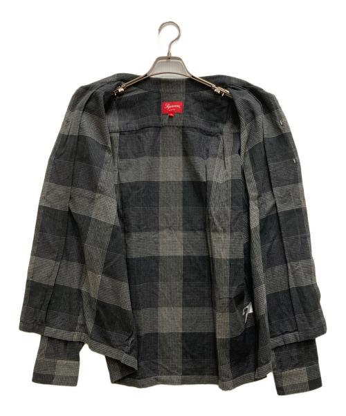 SUPREME（シュプリーム）Supreme (シュプリーム) Plaid Flannel Shirt ブラック サイズ:Mの古着・服飾アイテム