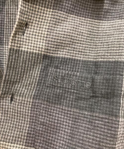 SUPREME（シュプリーム）Supreme (シュプリーム) Plaid Flannel Shirt ブラック サイズ:Mの古着・服飾アイテム