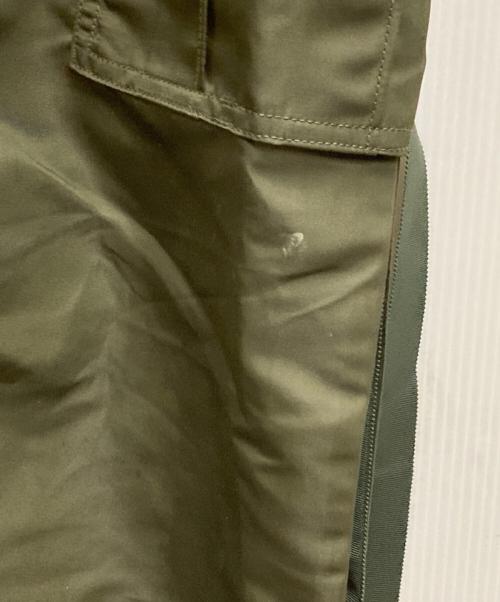 sacai（サカイ）sacai (サカイ) Nylon Twill Skirt オリーブ サイズ:1の古着・服飾アイテム