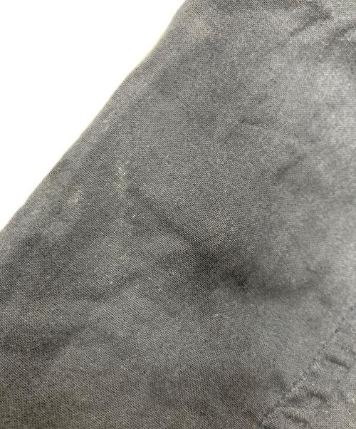 ISSEY MIYAKE MEN（イッセイミヤケメン）ISSEY MIYAKE MEN (イッセイミヤケメン) ノーカラー S/S シャツ ネイビー サイズ:1の古着・服飾アイテム