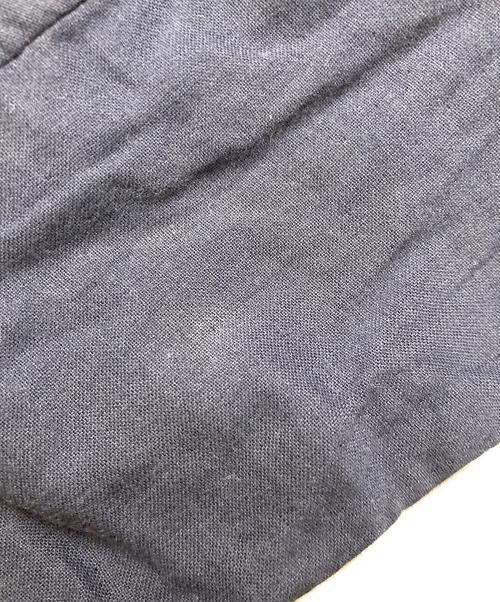 ISSEY MIYAKE MEN（イッセイミヤケメン）ISSEY MIYAKE MEN (イッセイミヤケメン) ノーカラー S/S シャツ ネイビー サイズ:1の古着・服飾アイテム