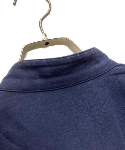 ISSEY MIYAKE MEN（イッセイミヤケメン）ISSEY MIYAKE MEN (イッセイミヤケメン) ノーカラー S/S シャツ ネイビー サイズ:1の古着・服飾アイテム