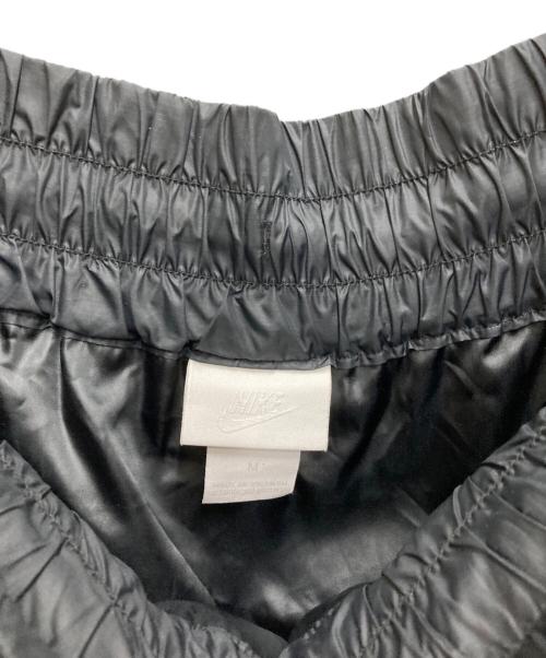 NIKE LAB（ナイキ ラボ）NIKE LAB (ナイキ ラボ) sacai (サカイ) 異素材ウールドッキングスカート ブラック×ネイビー サイズ:Mの古着・服飾アイテム