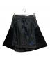 NIKE LAB（ナイキ ラボ）の古着「異素材ウールドッキングスカート」｜ブラック×ネイビー