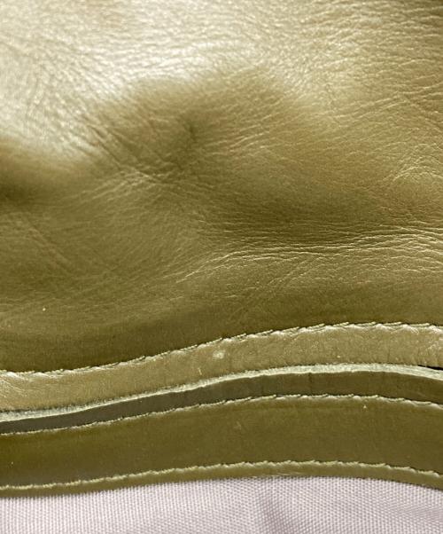 BOTTEGA VENETA（ボッテガベネタ）BOTTEGA VENETA (ボッテガベネタ) イントレチャートショルダーバック オリーブの古着・服飾アイテム