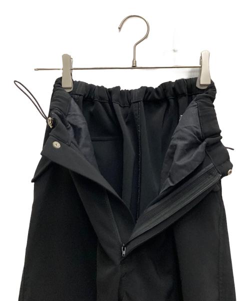 CONZ（コンズ）CONZ (コンズ) オーバータックパンツ ブラック サイズ:2の古着・服飾アイテム
