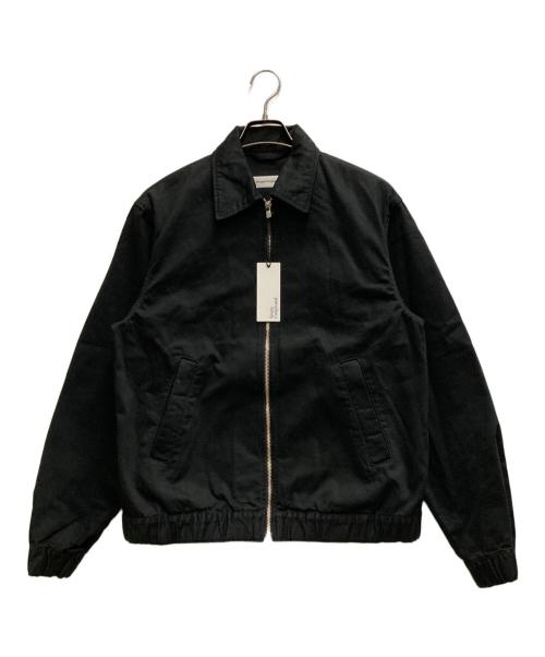 SimplyComplicated（シンプリーコンプリケイティド）SimplyComplicated (シンプリーコンプリケイティド) CHINO ZIP BLOUSON ブラック サイズ:3の古着・服飾アイテム