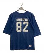 Championチャンピオン）の古着「70'S~80'S ナンバリング フットボールシャツ」｜ネイビー