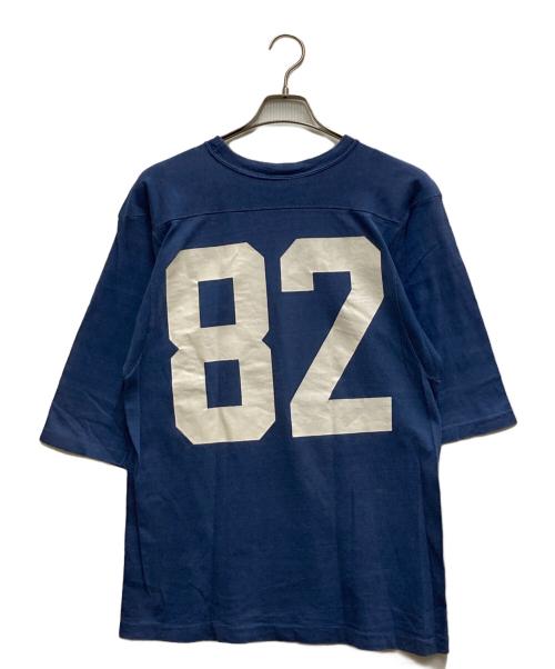 Champion（チャンピオン）Champion (チャンピオン) 70'S~80'S ナンバリング フットボールシャツ ネイビー サイズ:Ⅿの古着・服飾アイテム